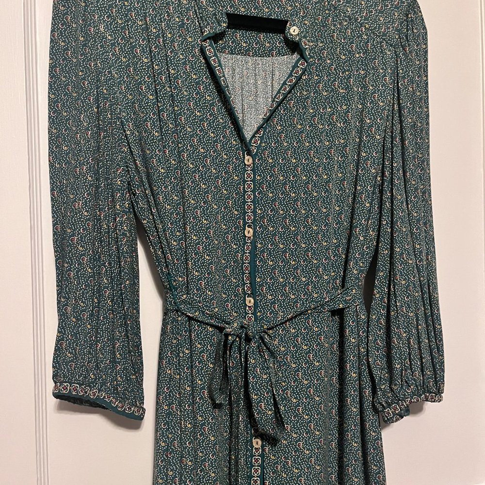 Max Studio Green Maxi Dress, Medium